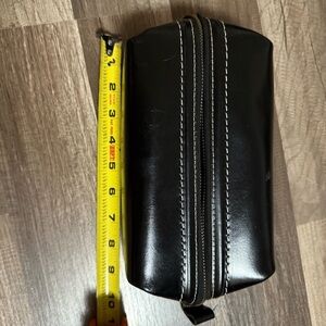 Black Leather Men's Bag